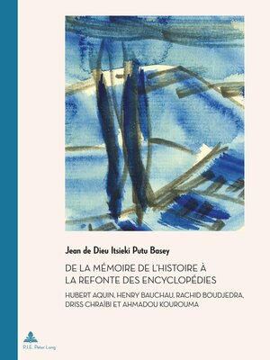 cover image of De la mémoire de lHistoire à la refonte des encyclopédies